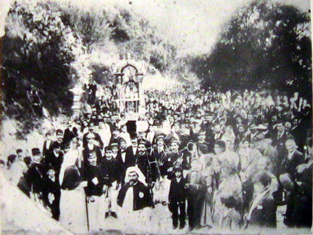 Processione della Madonna a Ficarra, 1908